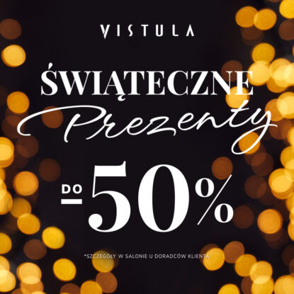 Świąteczne prezenty do -50% w salonie