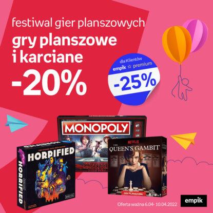 -20 % na gry planszowe i karciane