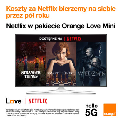 Netflix w pakiecie