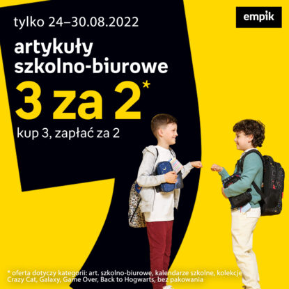 Artykuł szkolno-biurowe 3 za 2