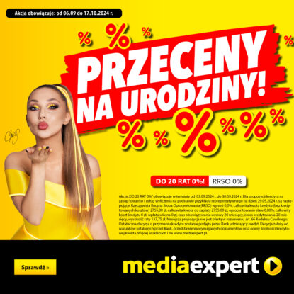 Przeceny na Urodziny!