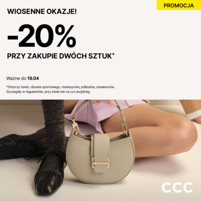 CCC: Wiosenne zakupy z rabatem!
