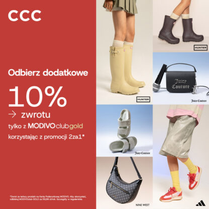 CCC: Letnie hity z MODIVOclub GOLD i promocjami w CCC!