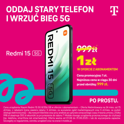 Oddaj stary telefon i wrzuć bieg 5G.